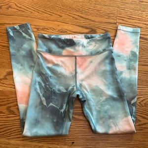 Athleta Girl High Rise Printed Chit Chat Tight